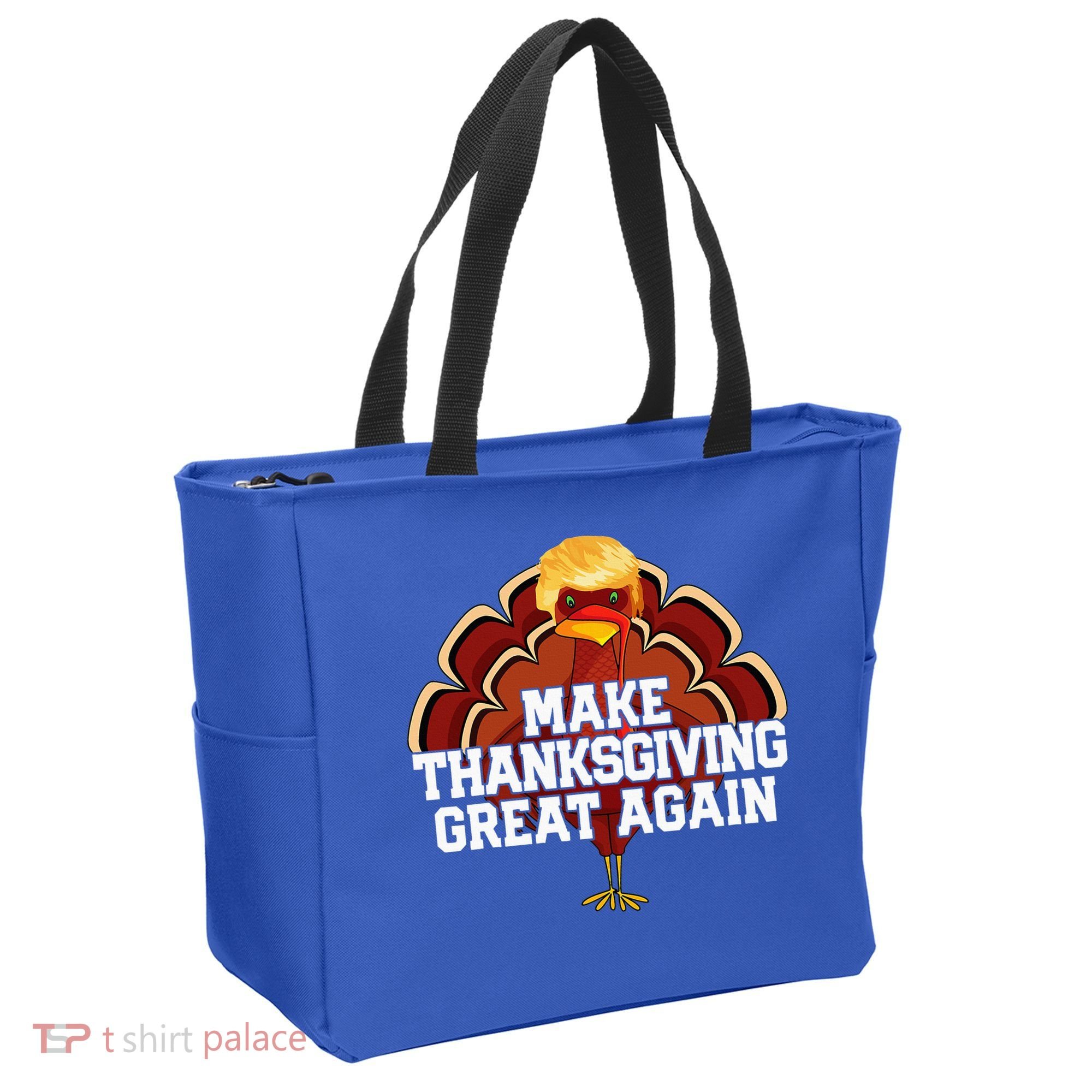 Make Thanksgiving Great Again Trump Turkey Tote Bag