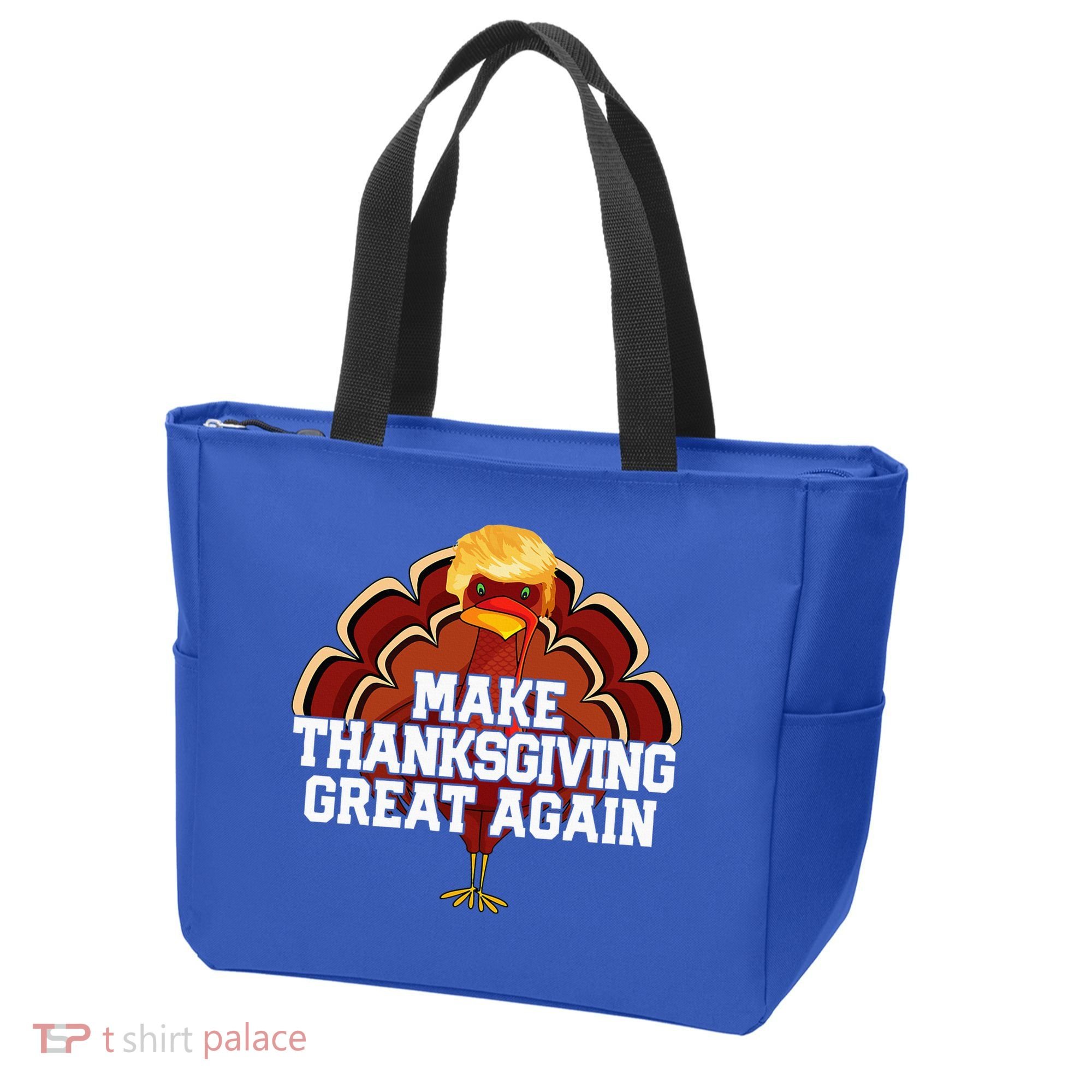 Make Thanksgiving Great Again Trump Turkey Tote Bag
