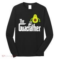 Men The Guac Father Funny Guacamole Avocado Lover Long Sleeve Shirt thumb 0