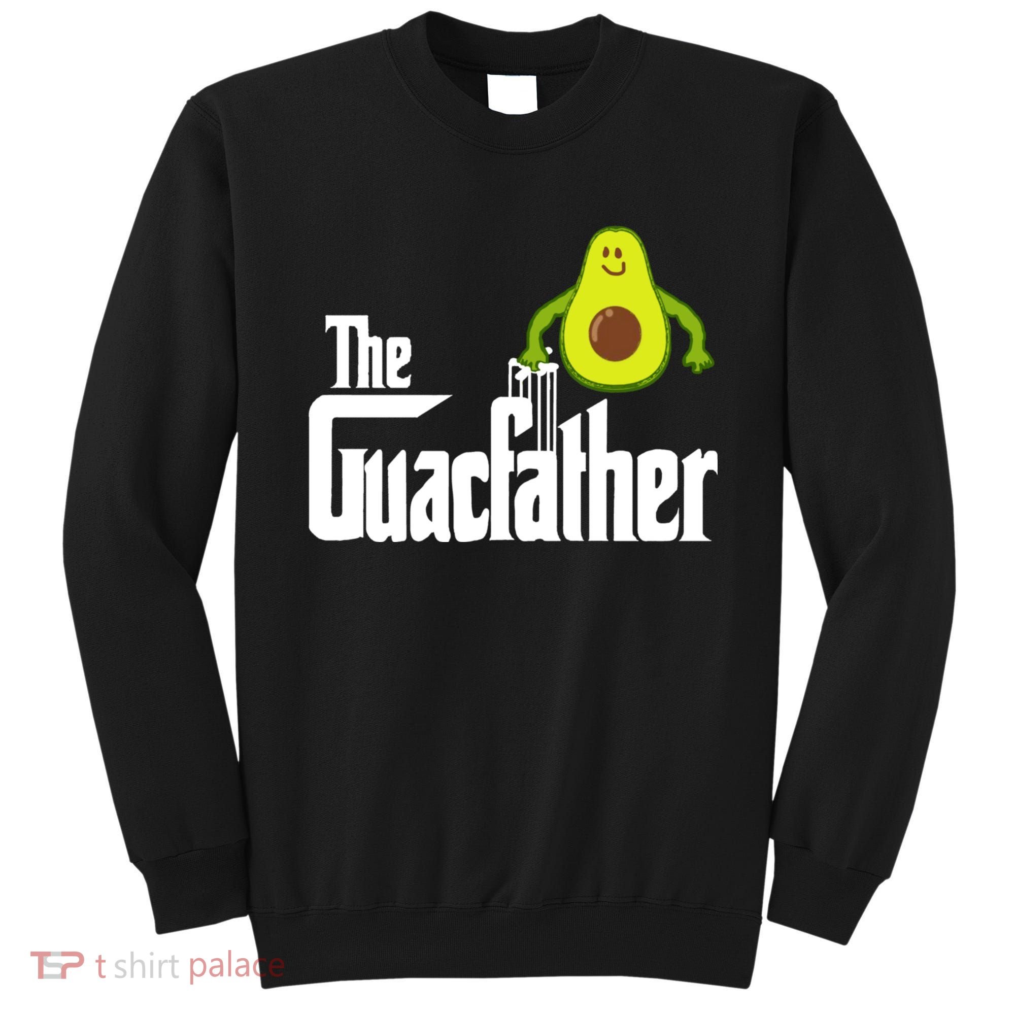 Men The Guac Father Funny Guacamole Avocado Lover Sweatshirt
