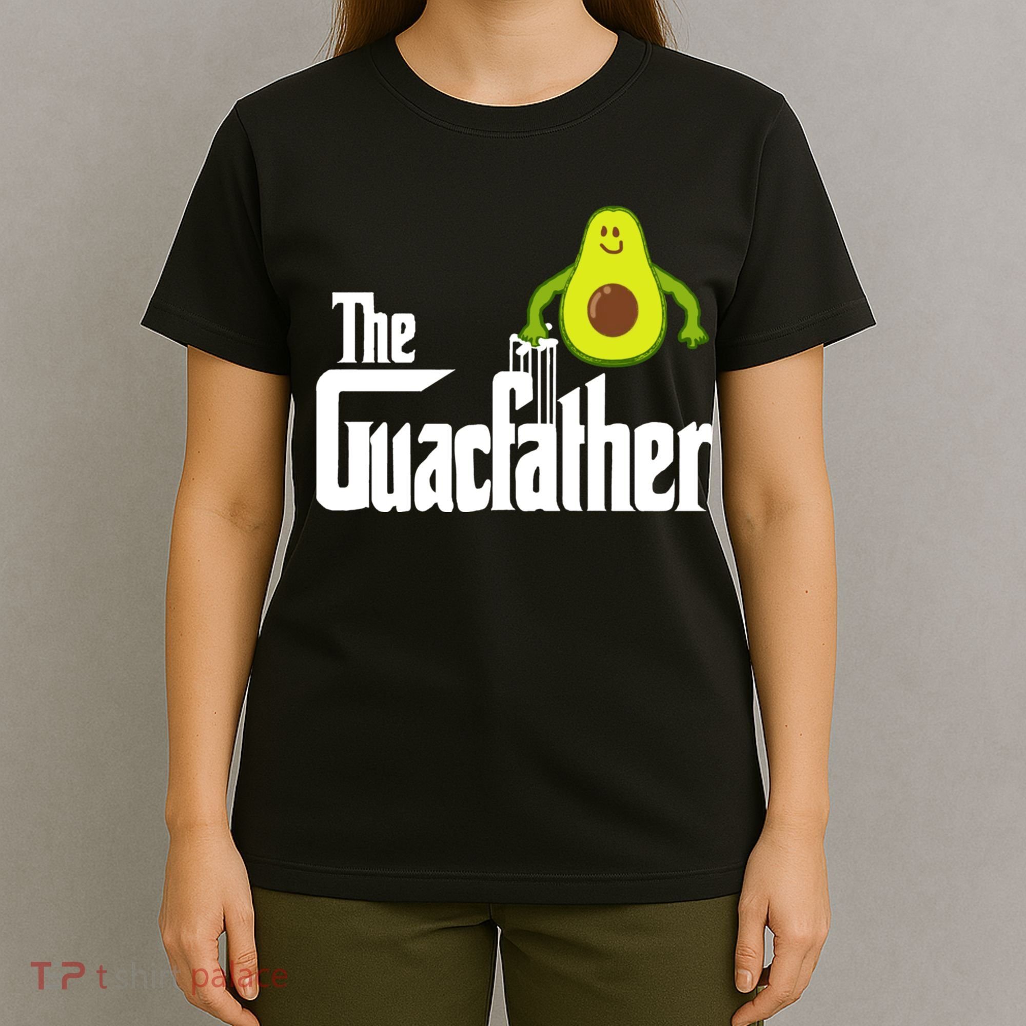 Men The Guac Father Funny Guacamole Avocado Lover T-Shirt