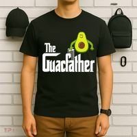 Men The Guac Father Funny Guacamole Avocado Lover T-Shirt thumb 6
