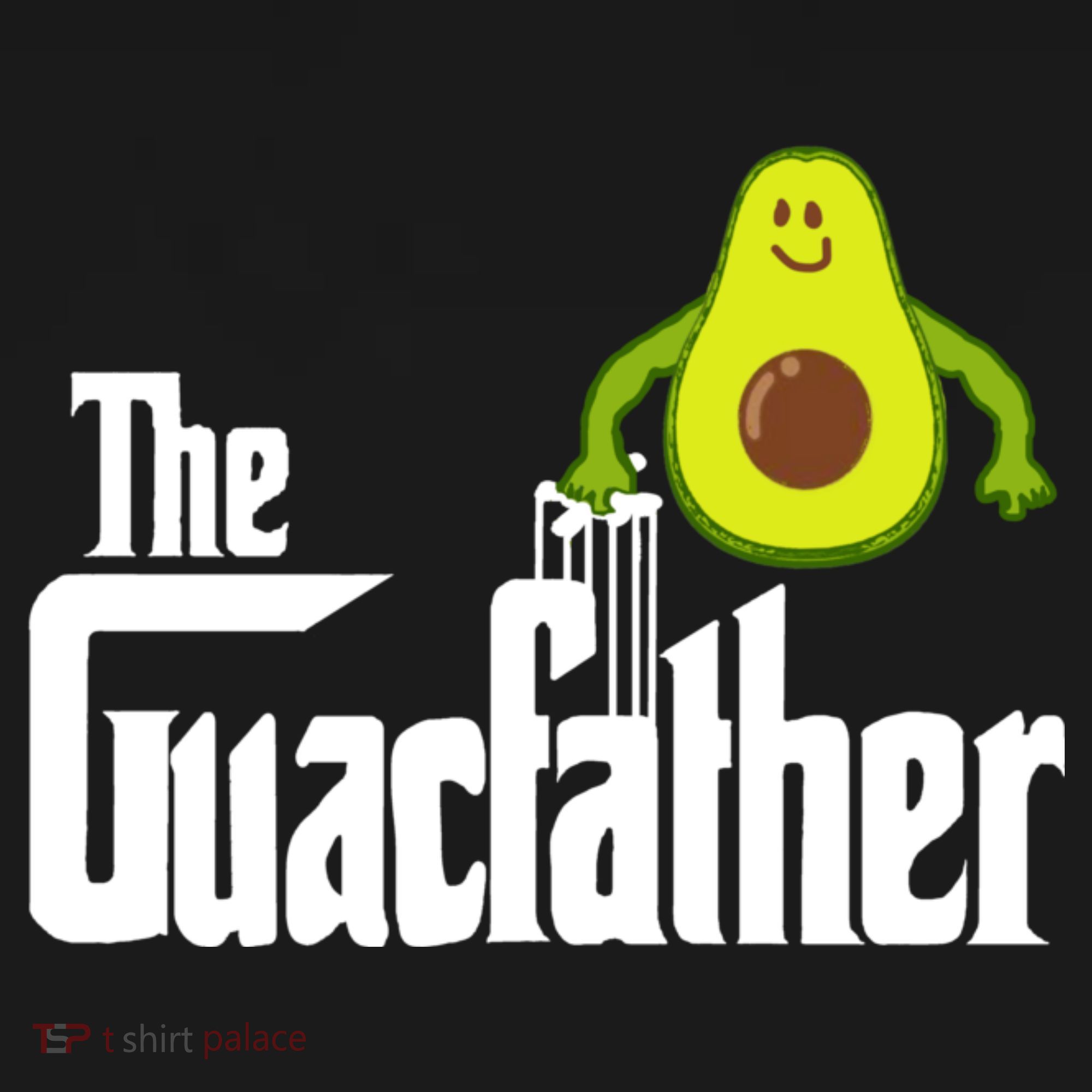 Men The Guac Father Funny Guacamole Avocado Lover T-Shirt
