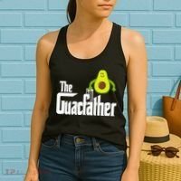 Men The Guac Father Funny Guacamole Avocado Lover Women's Tank Top thumb 2