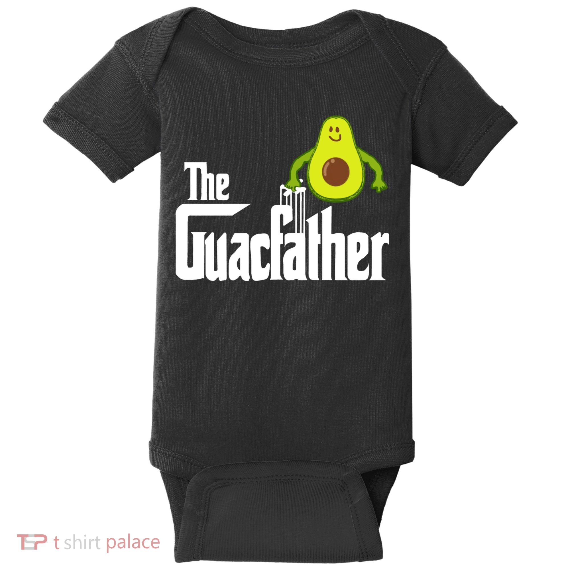 Men The Guac Father Funny Guacamole Avocado Lover Baby Bodysuit