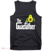 Men The Guac Father Funny Guacamole Avocado Lover Tank Top thumb 0