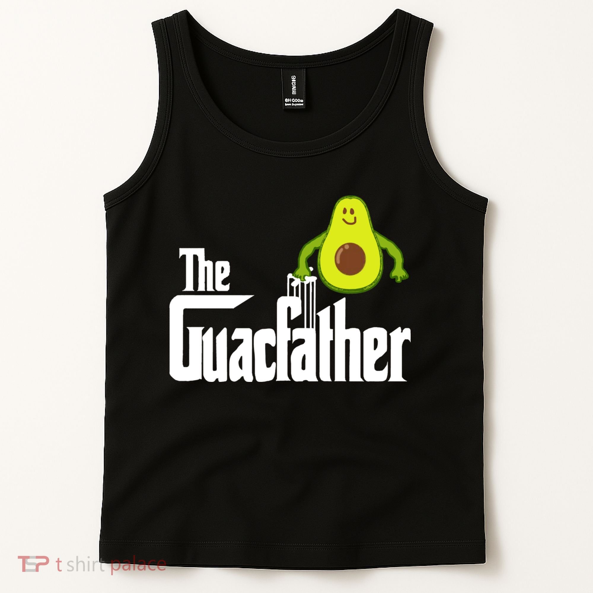 Men The Guac Father Funny Guacamole Avocado Lover Tank Top