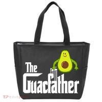 Men The Guac Father Funny Guacamole Avocado Lover Tote Bag thumb 0
