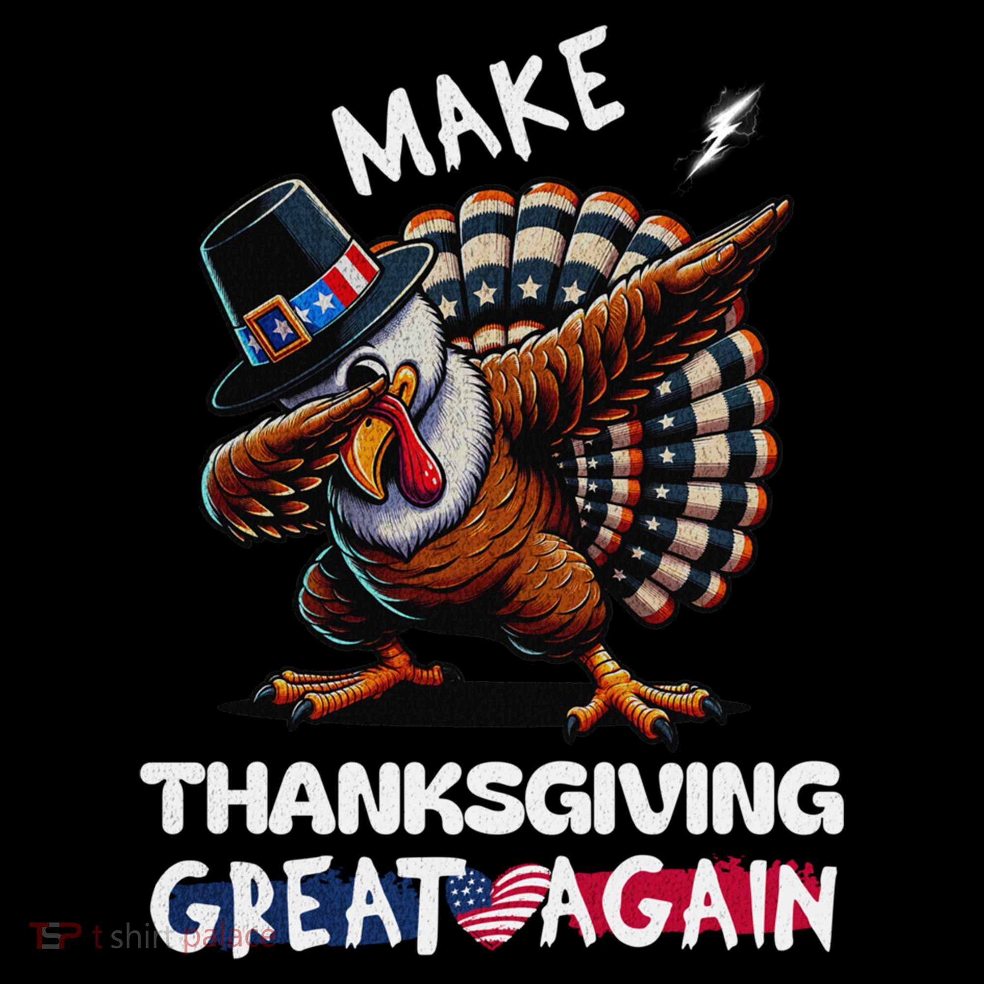 Make Thanksgiving Great Again Dabbing Turkey Trump American Gift Coffee Mug