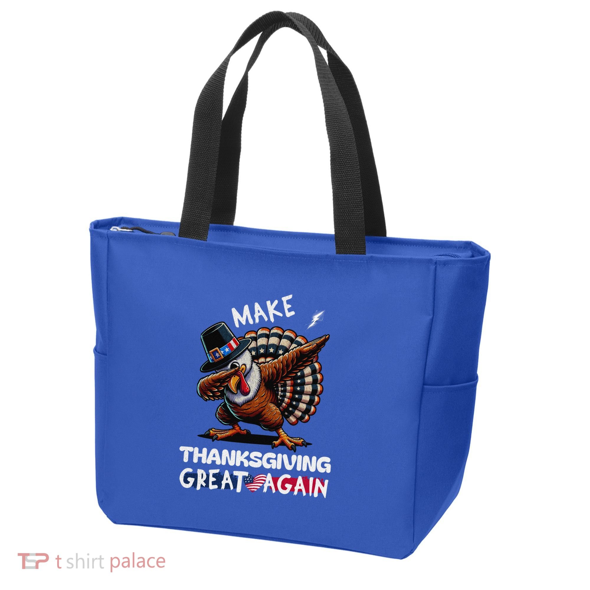 Make Thanksgiving Great Again Dabbing Turkey Trump American Gift Tote Bag