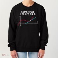 Math Teacher Gifts Sometimes I go off on a tangent Women's Sweatshirt thumb 0