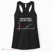 Math Teacher Gifts Sometimes I go off on a tangent Women's Tank Top thumb 0