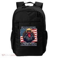 Make Thanksgiving Great Again Funny Turkey Trump American Gift Backpack thumb 0