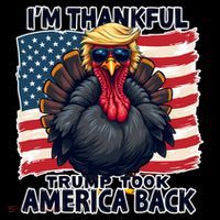 Make Thanksgiving Great Again Funny Turkey Trump American Gift Coffee Mug thumb 5