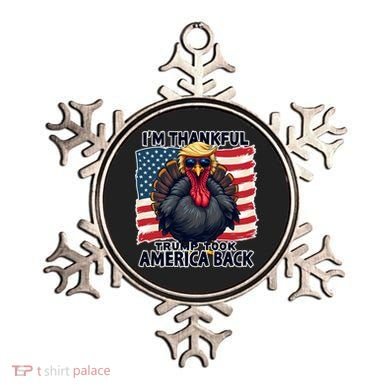 Make Thanksgiving Great Again Funny Turkey Trump American Gift Ornament