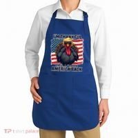 Make Thanksgiving Great Again Funny Turkey Trump American Gift Apron thumb 2