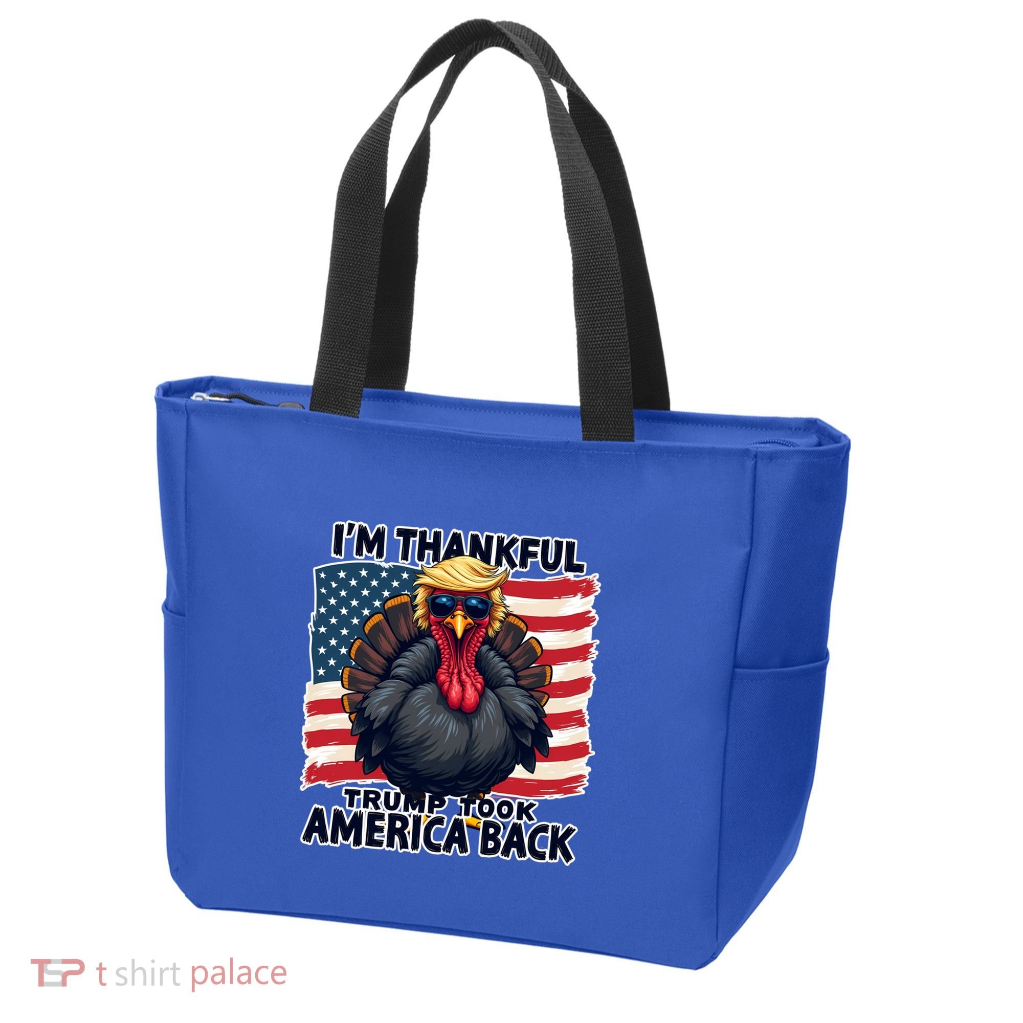 Make Thanksgiving Great Again Funny Turkey Trump American Gift Tote Bag
