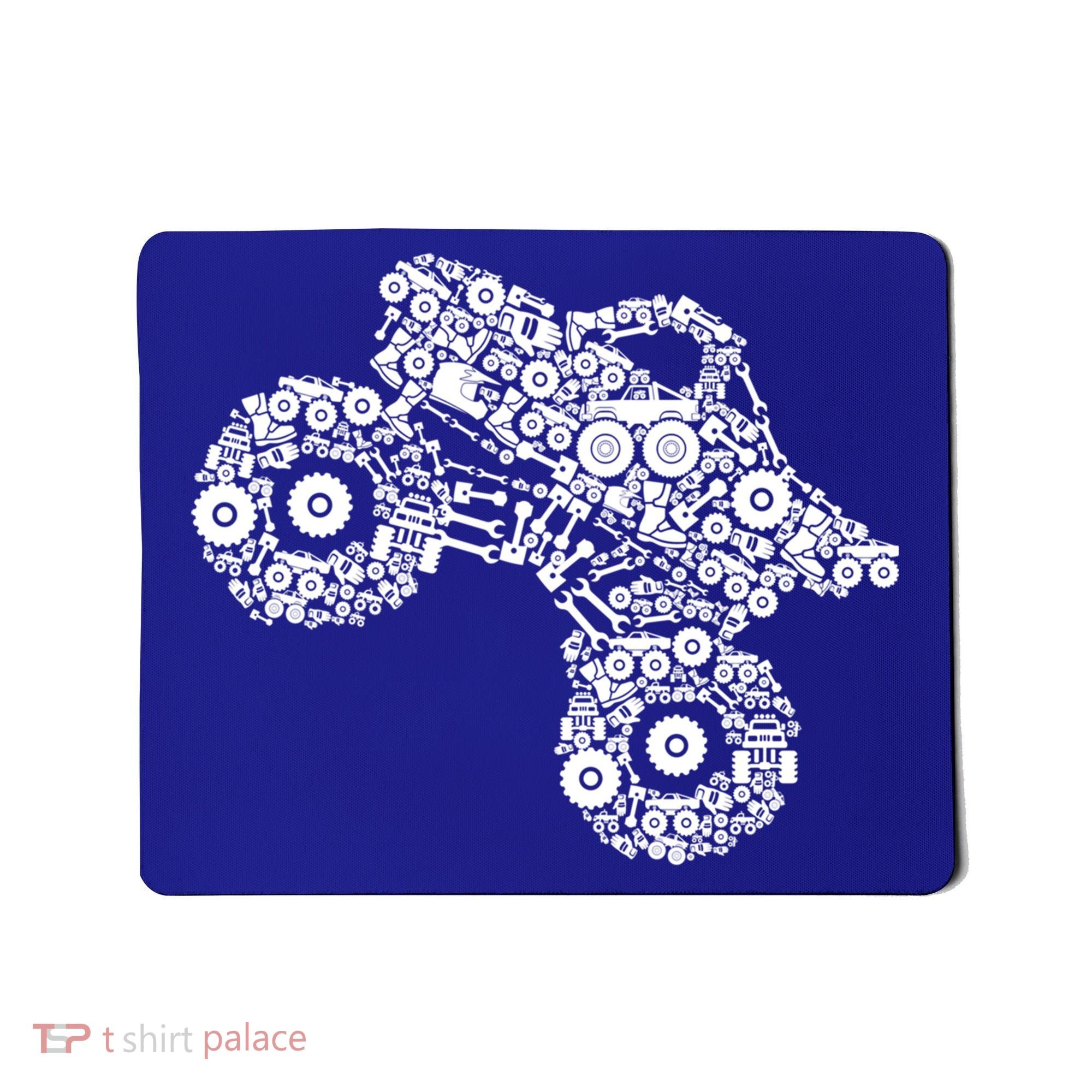 Monster Truck Girls Women Gift Mousepad