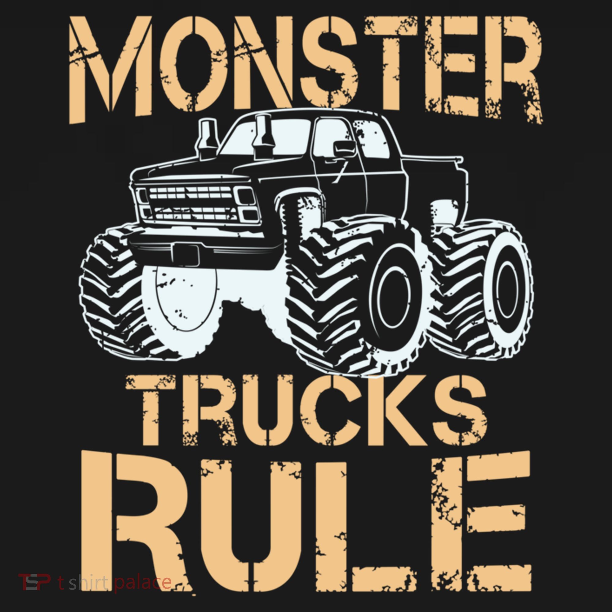 Monster Truck Gift Backpack