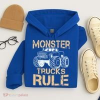 Monster Truck Gift Hoodie thumb 4