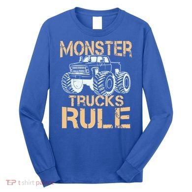 Monster Truck Gift Long Sleeve Shirt