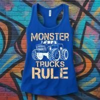 Monster Truck Gift Women's Tank Top thumb 3