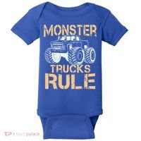 Monster Truck Gift Baby Bodysuit thumb 0