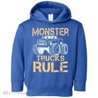 Monster Truck Gift Toddler Hoodie thumb 0
