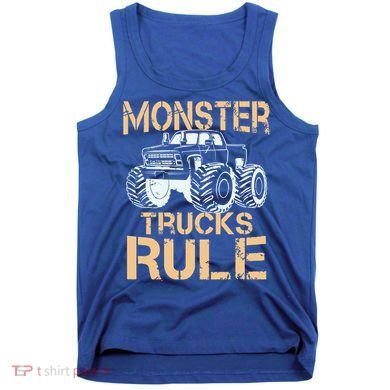 Monster Truck Gift Tank Top