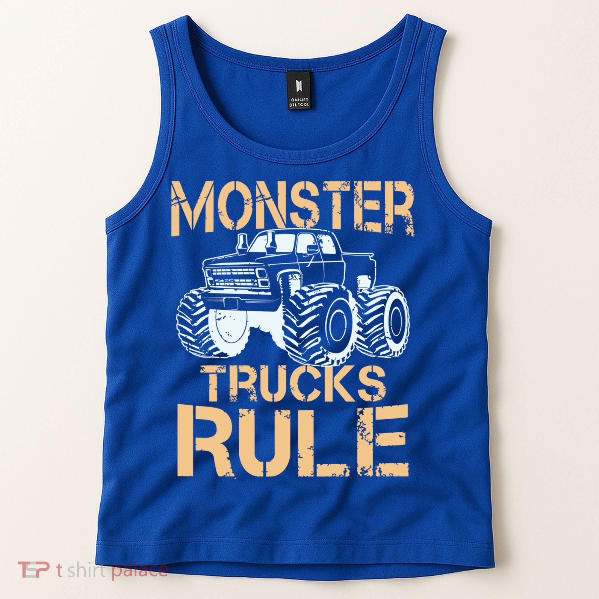 Monster Truck Gift Tank Top