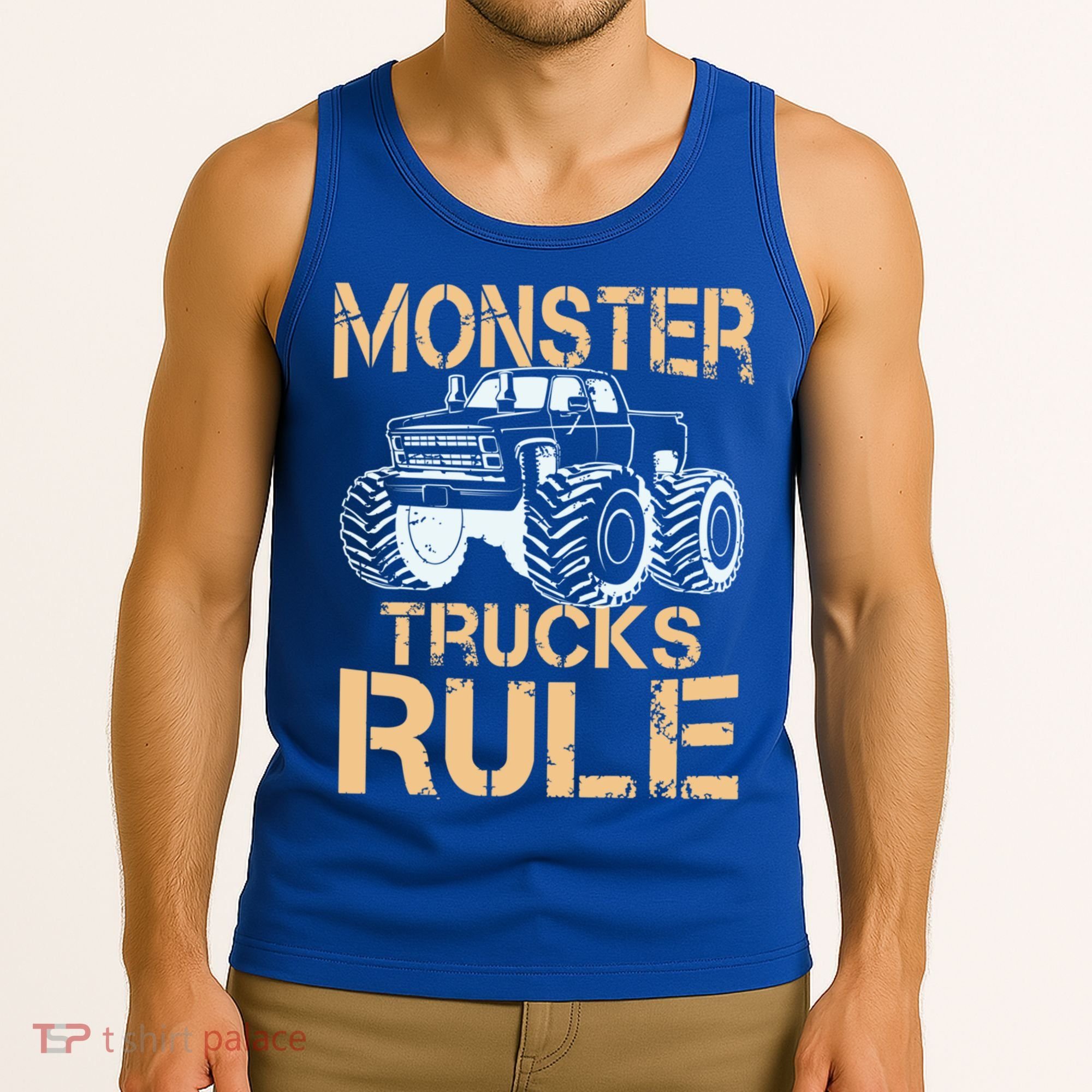 Monster Truck Gift Tank Top
