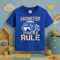 Monster Truck Gift Toddler T-Shirt thumb 3