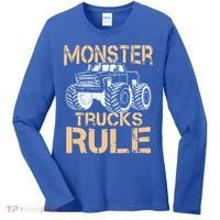 Monster Truck Gift Women's Long Sleeve Shirt thumb 0