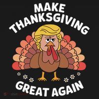 Make Thanksgiving Great Again Theme Polo thumb 3