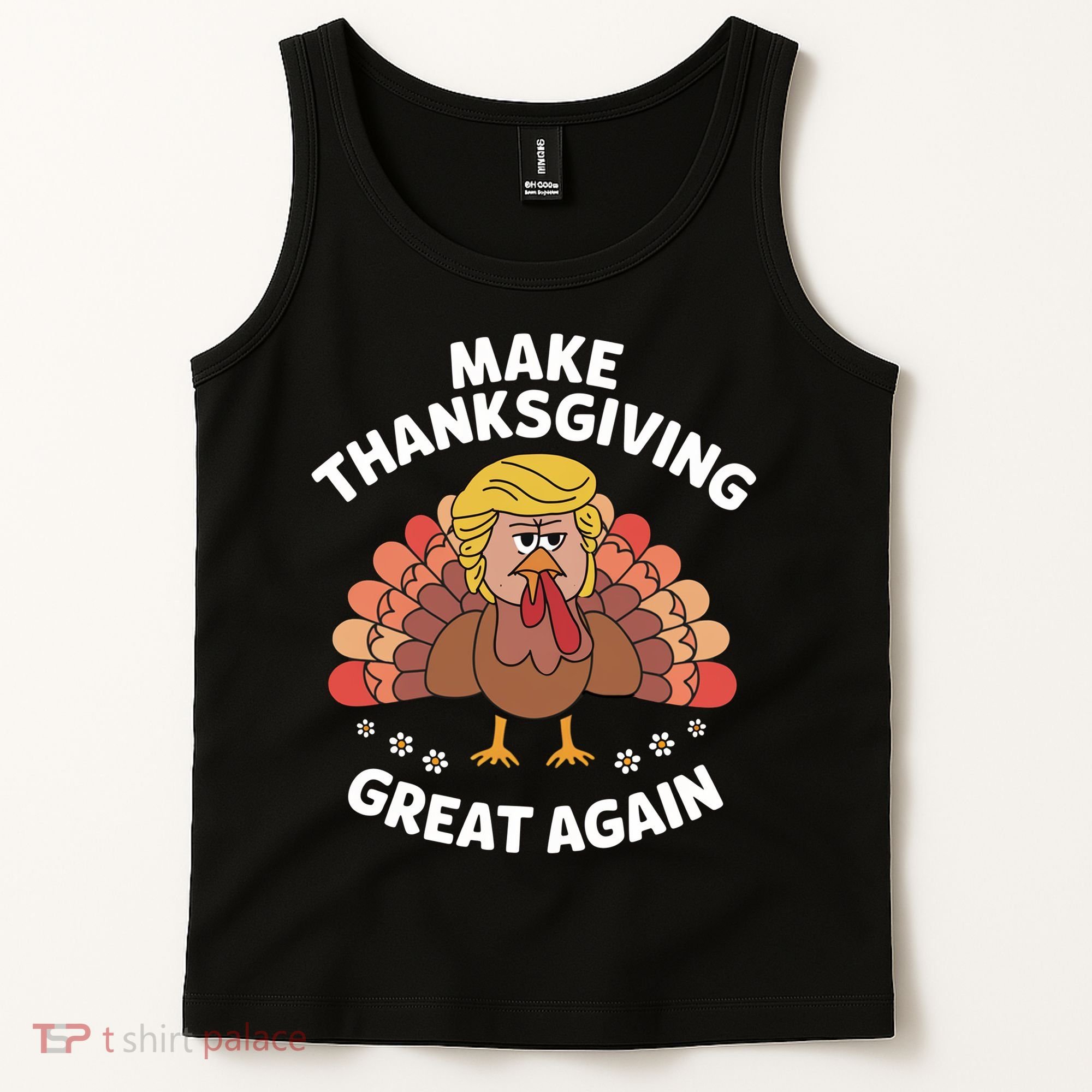 Make Thanksgiving Great Again Theme Tank Top