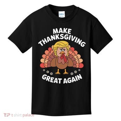Make Thanksgiving Great Again Theme Kids T-Shirt