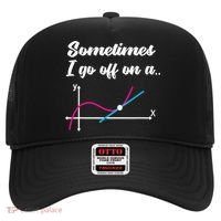Math Teacher Gifts Sometimes I go off on a tangent Hat thumb 0