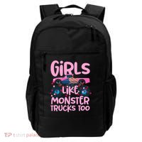 Monster Truck Girls Like Monsters Too Birthday Gifts Backpack thumb 0