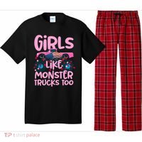 Monster Truck Girls Like Monsters Too Birthday Gifts Pajama Set thumb 0