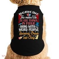 Musical Theater Gift Acting Theatre Nerd Drama Gift Doggie Tank thumb 0