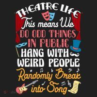 Musical Theater Gift Acting Theatre Nerd Drama Gift Beanie thumb 2
