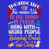 Musical Theater Gift Acting Theatre Nerd Drama Gift Toddler Hoodie thumb 2