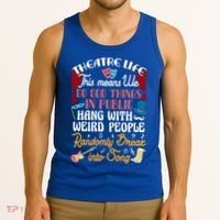 Musical Theater Gift Acting Theatre Nerd Drama Gift Tank Top thumb 3