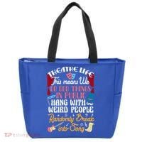 Musical Theater Gift Acting Theatre Nerd Drama Gift Tote Bag thumb 0