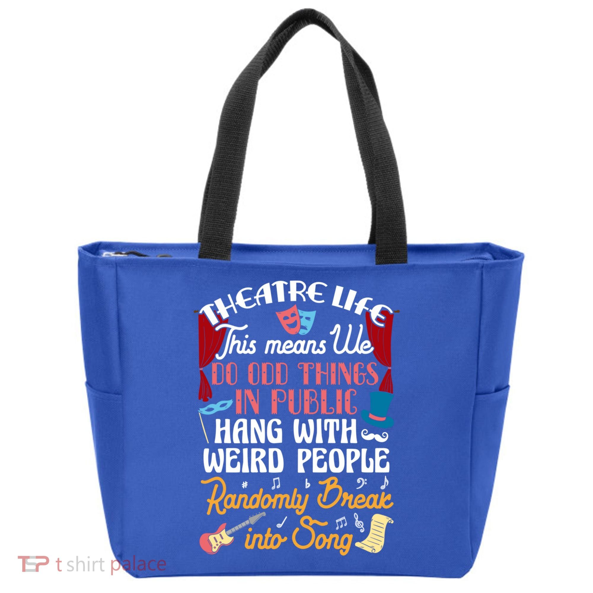 Musical Theater Gift Acting Theatre Nerd Drama Gift Tote Bag