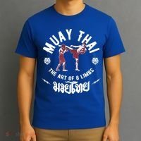 Muay Thai Gift Fight Club Art Of 8 Limbs Mma Fighter Gift T-Shirt thumb 3