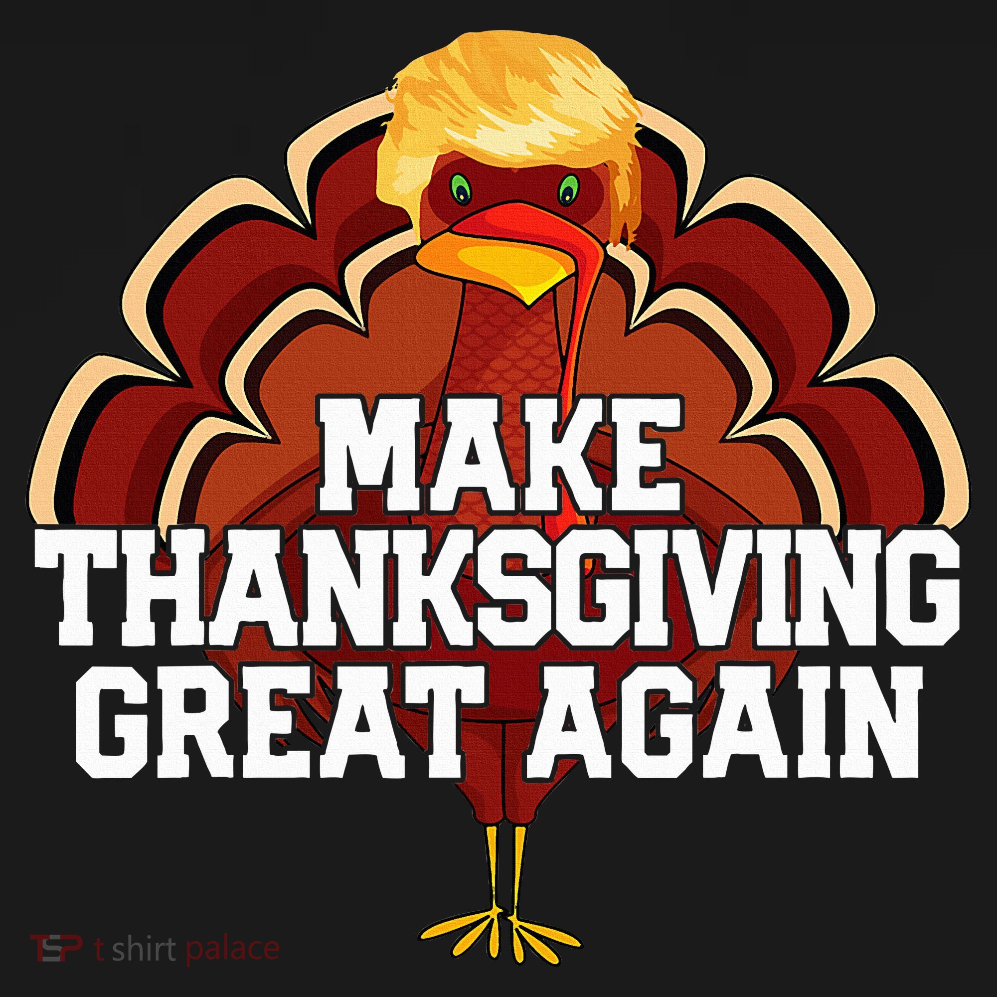 Make Thanksgiving Great Again Trump Turkey Apron
