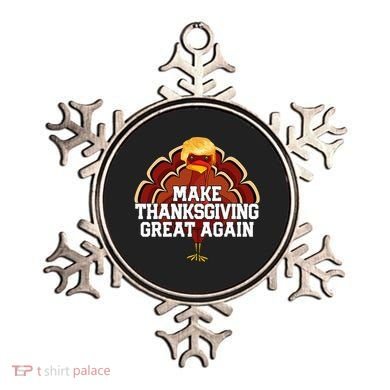 Make Thanksgiving Great Again Trump Turkey Ornament