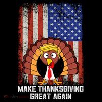 Make Thanksgiving Great Again Funny Trump Turkey Gift Coffee Mug thumb 5