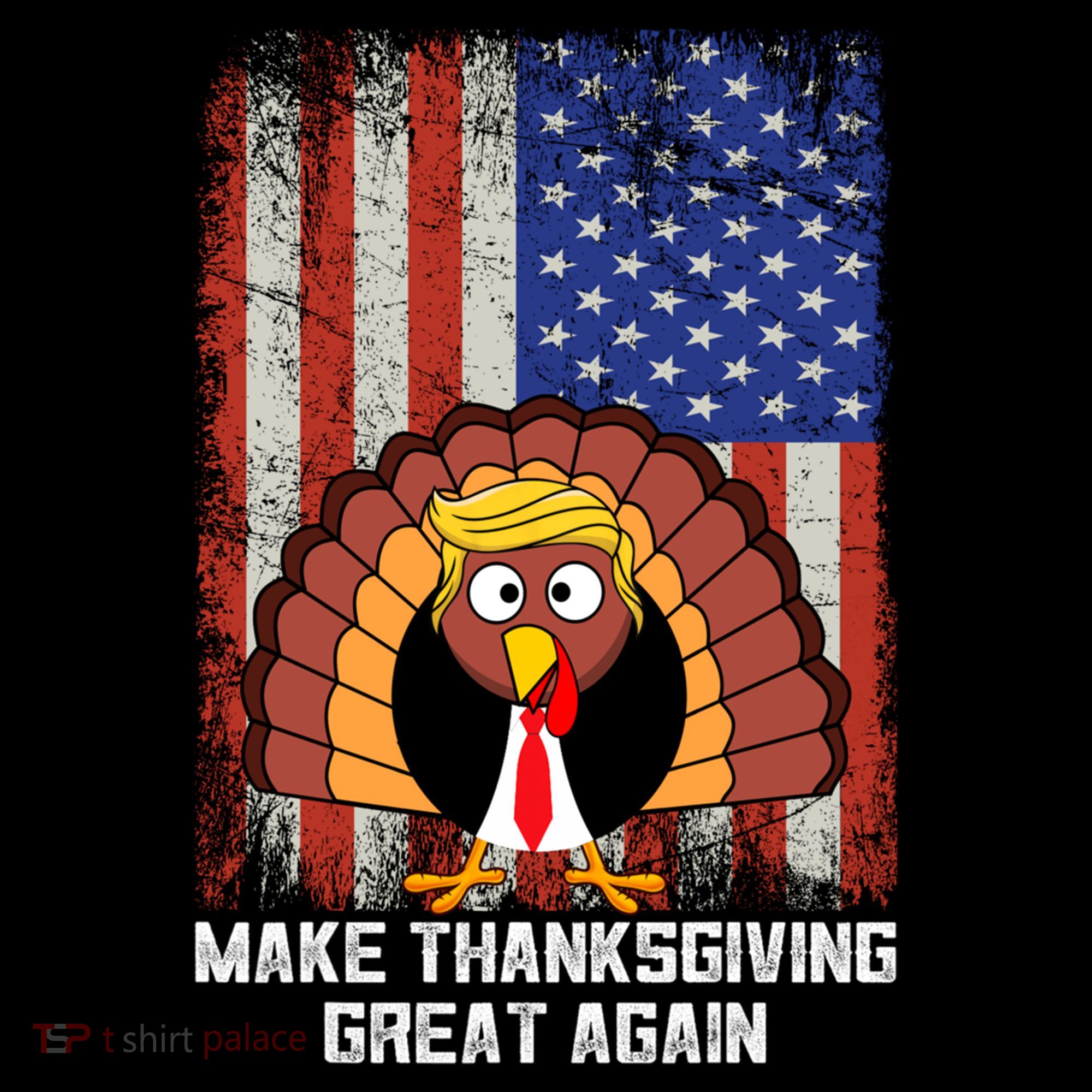 Make Thanksgiving Great Again Funny Trump Turkey Gift Coffee Mug